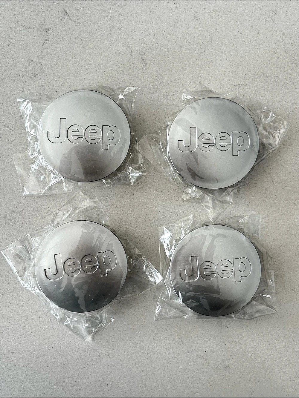 4x Jeep 55mm Wheel Center Hub Rim Cover Cap Grand Cherokee Compass Patriot